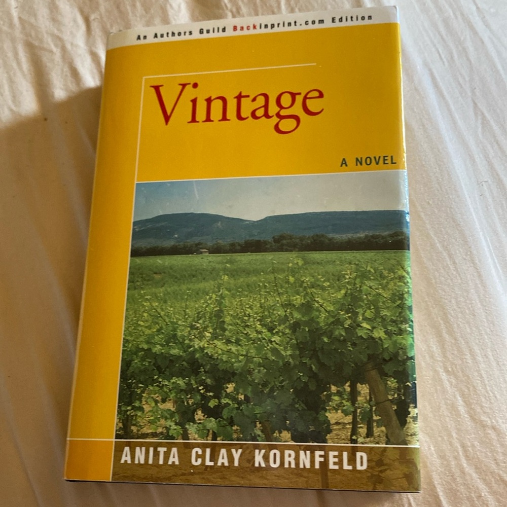 Vintage by Anita Clay kornfeld. Who doesn’t love real books…